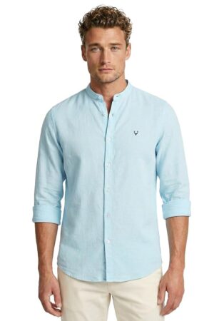 Allen Solly Men's Cotton Slim fit Shirt