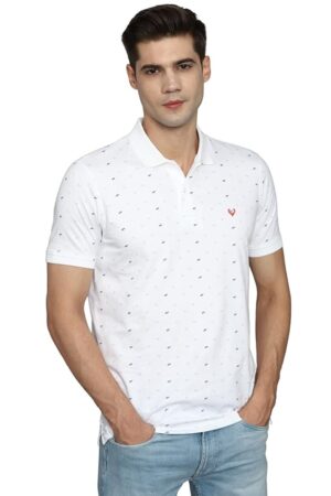 Allen Solly Men T-Shirt, Cotton, Regular Fit